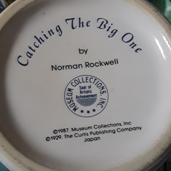 Vintage 1987 Norman Rockwell coffee mug - Picture 4 of 4